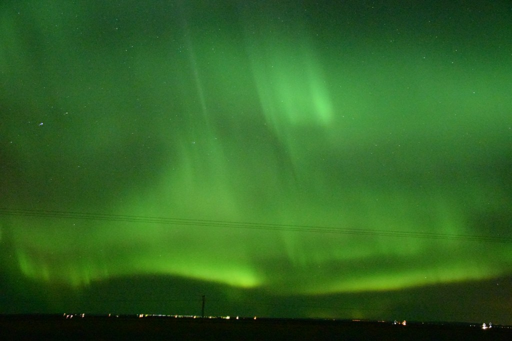 Northern lights and caving