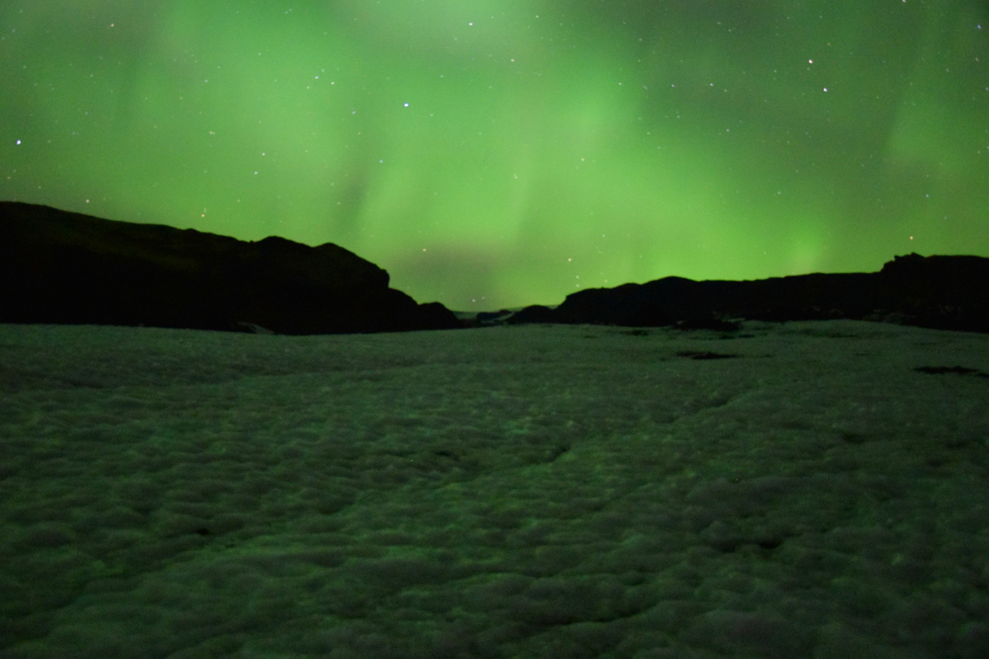 Northern Lights and Glacier Hike